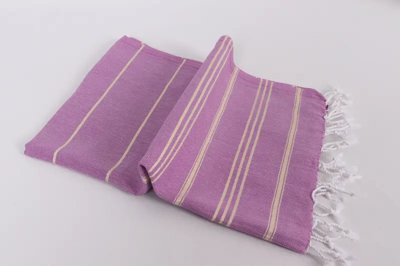 40x24 Cotton Striped Towel, Embroidery Towel, Gifts For Him, Custom Hand Towel, Gift Boxes Tea Towels, Small Bath Towels, Turkish Hand Towel - 6