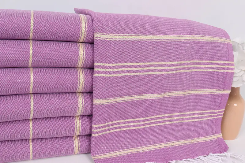 40x24 Cotton Striped Towel, Embroidery Towel, Gifts For Him, Custom Hand Towel, Gift Boxes Tea Towels, Small Bath Towels, Turkish Hand Towel - 2