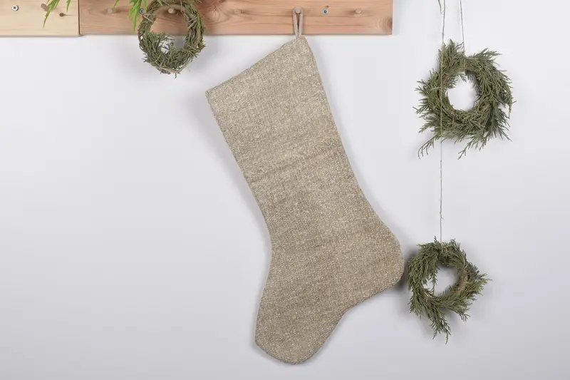 19-Zoll-Weihnachtsornament-Musterstrumpf, festlicher Weihnachtsstrumpf