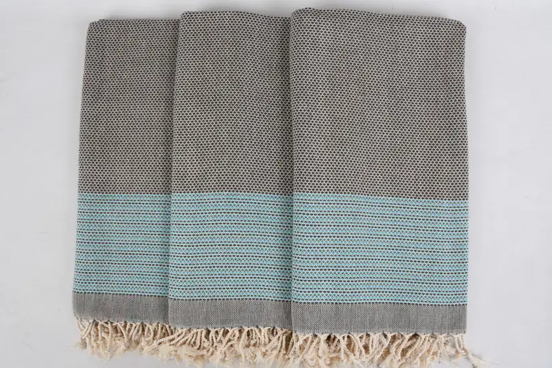 Turkish Towel Beach, 70x40 Cotton Geometric Towel, Wedding Gift, Wedding Anniversary Gift, Summer Gift, Merry Christmas Gifts, Decorative Towel - 3