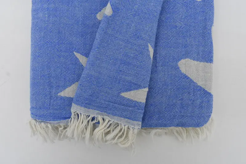 Gift For Mom, Custom Towel, 68x36 Cotton Star Design Towel, Personalized Gift, Quick-drying peshtemal towel for poolside, Personalized Wedding Gift - 4