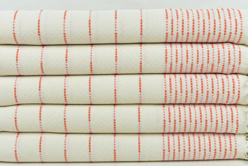Custom Wedding Gift, Decorative Towel, 70x38 Cotton Striped Design Towel, Memorial Gift, Bachelor Towel, Thin towel, Bachelorette Party Gift - 2