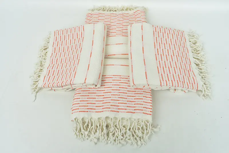 Custom Wedding Gift, Decorative Towel, 70x38 Cotton Striped Design Towel, Memorial Gift, Bachelor Towel, Thin towel, Bachelorette Party Gift - 6