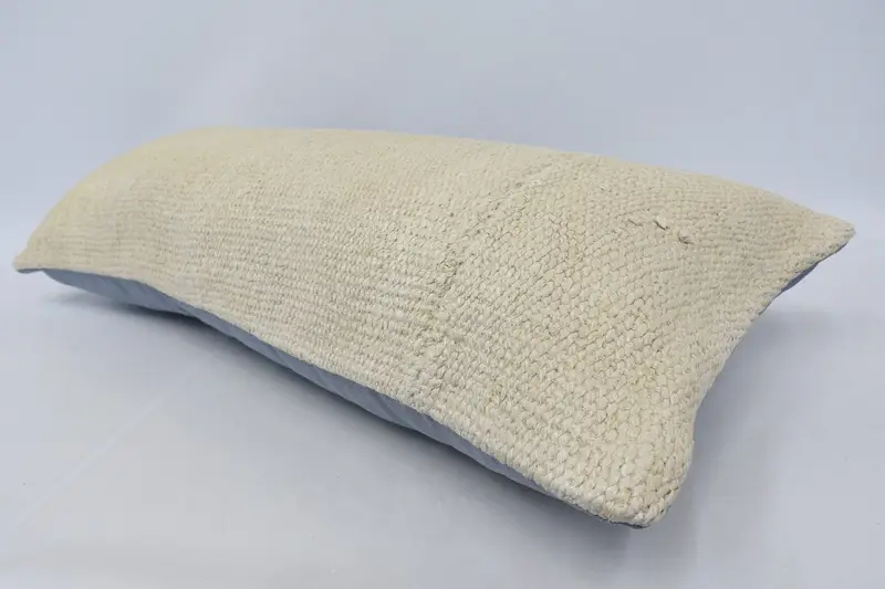 Interior Designer Pillow, Pillow for Sofa, 16x36 White Pillow Cover, Boho Chic Cushion Cover, Luxury Pillow Sham, Pillow for Couch, Pillow - 5