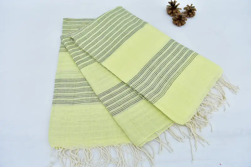 Large Turkish Towel, Bachelorette Party Gift, Girls Weekend Favors, Organic Turkish towel, Bridal Gifts, 70x40 Cotton Striped Towel, Summer Towel - 7
