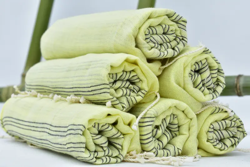 Large Turkish Towel, Bachelorette Party Gift, Girls Weekend Favors, Organic Turkish towel, Bridal Gifts, 70x40 Cotton Striped Towel, Summer Towel - 4