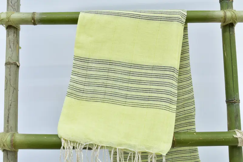 Large Turkish Towel, Bachelorette Party Gift, Girls Weekend Favors, Organic Turkish towel, Bridal Gifts, 70x40 Cotton Striped Towel, Summer Towel - 5