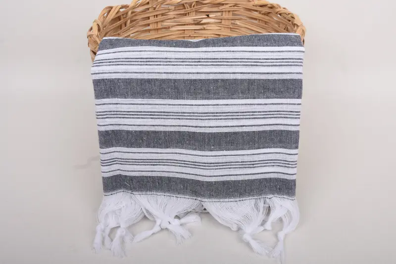 Quick-dry towel, Personalized Home Gift Wedding, 70x40 Cotton Striped Towel, Birthday Gift, Personalized Wedding Gift, Bachelorette Party Favors - 5