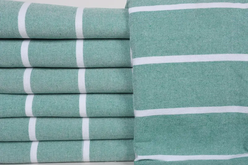 Handmade Gift, Maid Of Honor Gift, Decorative Towel, Custom Wedding Gifts, 64x40 Cotton Striped Terry Towel, Yoga Towel, Bachelorette Party Gift - 1