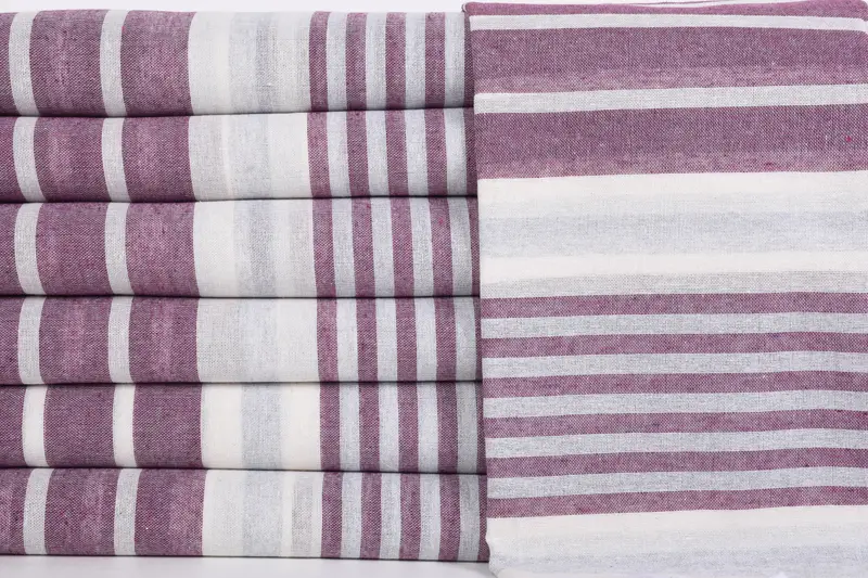 68x40 Cotton Striped Towel, Turkish Bath Towel Set, Quick-dry towel, Guest Towel, Quick-dry peshtemal, Absorbent Turkish towel, Peshtemal - 1