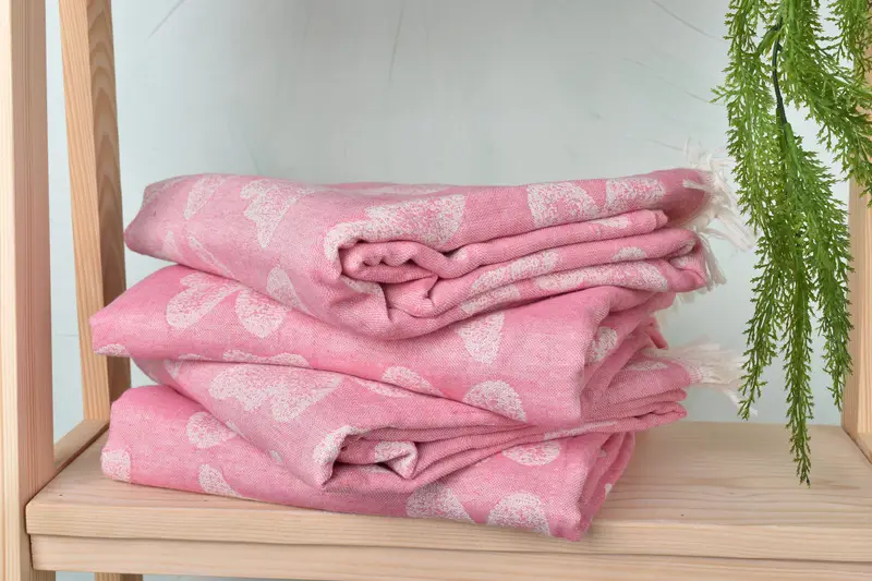 Girls Weekend Getaways Gifts, 68x36 Cotton Butterfly Pattern Towel, Lightweight towel, Xmas Gifts, Turkish bath towel, Spa Towel, Wedding Favors - 8