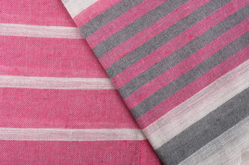 Quick-Dry Beach Towel, Housewarming Gift, Wedding Favors, Unique Wedding Gift, Sand-Resistant Peshtemal, 68x40 Cotton Striped Towel, Valentines Gift - 5
