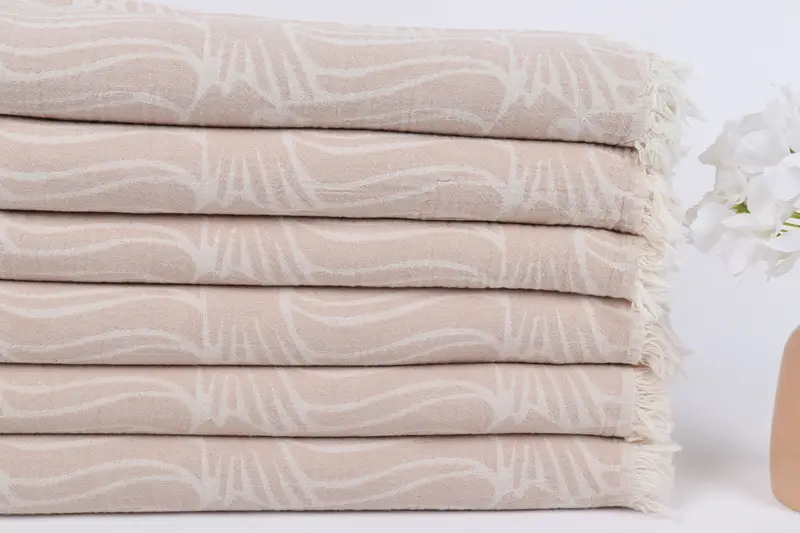 Best Wedding Gift, 70x36 Cotton Fish Design Towel, Spa Towel, Bridal Party Gifts, Monogram Turkish Towel, Peshtemal Towel, Embroidered Towel - 4