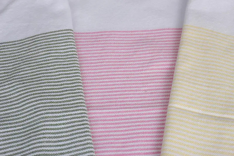 40x18 Cotton Striped Towel, Wedding For Favor, Monogrammed Hand Towel, Bridesmaid Gifts, Wedding Favors, Bulk Order Towel, Bridesmaid Gift - 3