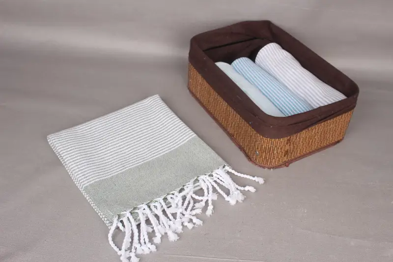 40x18 Cotton Striped Towel, Wedding For Favor, Monogrammed Hand Towel, Bridesmaid Gifts, Wedding Favors, Bulk Order Towel, Bridesmaid Gift - 7