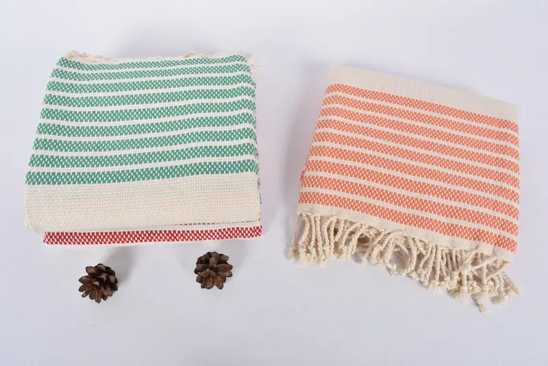 70x40 Cotton Striped Towel, Bachelorette Party Gift, Bachelorette Party Favor, Lightweight Turkish towel, Beach Towel Bulk, Quick-Dry Beach Towel - 8
