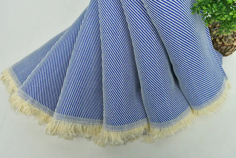 Sand-resistant towel, 70x36 Cotton Striped Towel, Gifts For Him, Guest Towel, Customized Turkish Towel, Custom Gift, Mother Of The Groom Gift - 4