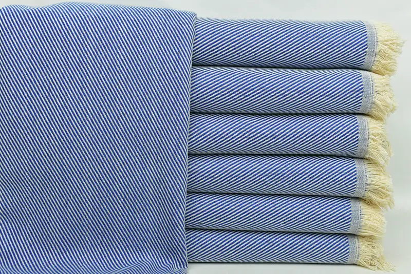 Sand-resistant towel, 70x36 Cotton Striped Towel, Gifts For Him, Guest Towel, Customized Turkish Towel, Custom Gift, Mother Of The Groom Gift - 1