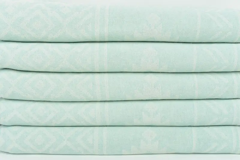 Wedding Gift For Bride, 74x40 Cotton Geometric Towel, Bachelor Bachelorette Party Favors, Sand-free towel, Turkish Towel Set, Turkish hand towel - 3