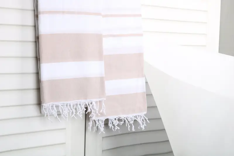 Memorial Gift, 70x40 Cotton Striped Towel, Turkish Towel Set, Organic Turkish towel, Wedding Gift, Soft and absorbent Turkish towel, Wedding Favors - 8