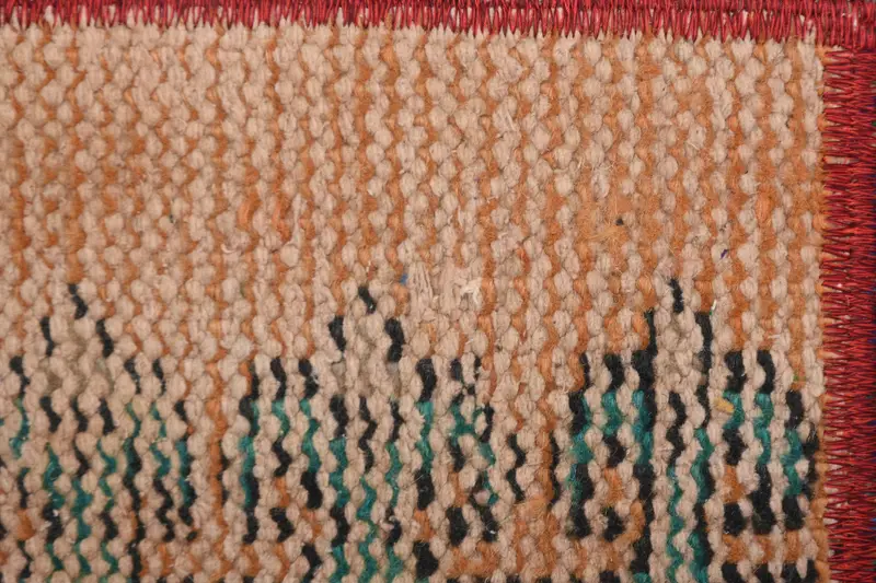 Turkish Bench Cushion Case, Home Decor Pillow, Handmade Kilim Cushion, Boho Pillow Sham Cover, Pillow Sham, 16x16 Red Cushion - 3