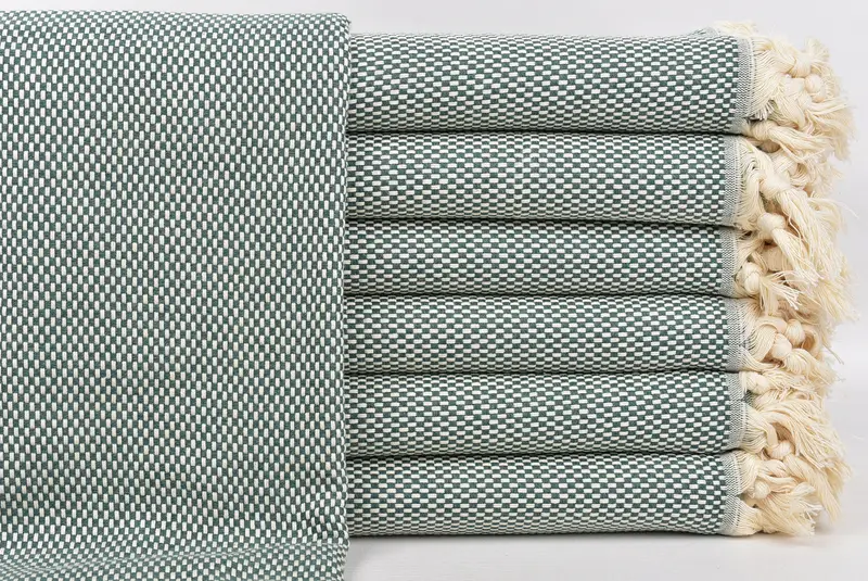 Spa Towel, Absorbent Turkish towel, Cotton towel, Turkish towel bulk order for wedding gifts, Custom Towel, Spa Gift, 70x40 Cotton Polka Dot Towel - 1