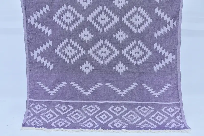Ev ve seyahat için çevre dostu Türk havlu, seyahat havlu, emici havlu, hafif havlu, organik havlu, yoga havlu, ev ısınma hediyesi - 1