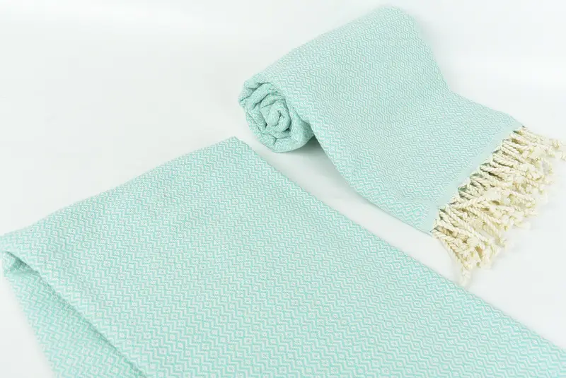 Spa Towel, Bridal Shower Gifts, Travel towel, 70x40 Cotton Diamond Towel, Handmade Turkish hammam towel, Yoga Towel, Luxury towel, Bachelor Gifts - 7