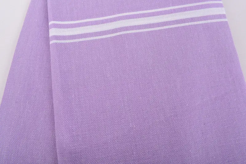 Bridesmaid Gift Towel, Turkish hand towel, Towel With Name, 70x40 Cotton Striped Fringeless Towel, Engagement Gift, Bachelorette Party Favors - 4