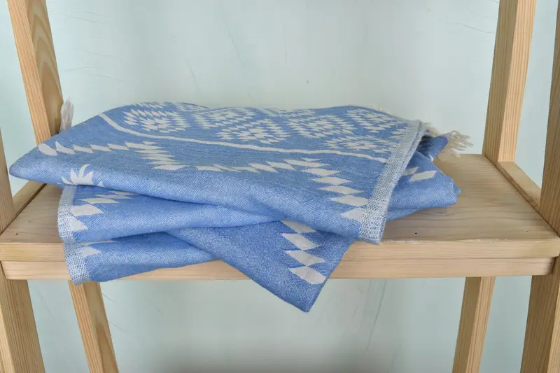 Gift For Her, Bridal Party Gifts, Turkish Tea Towel, 40x18 Cotton Kilim Towel, Home Decor Gifts, Bathroom Towels, Personalized Dish Towel, Gym Towel - 7
