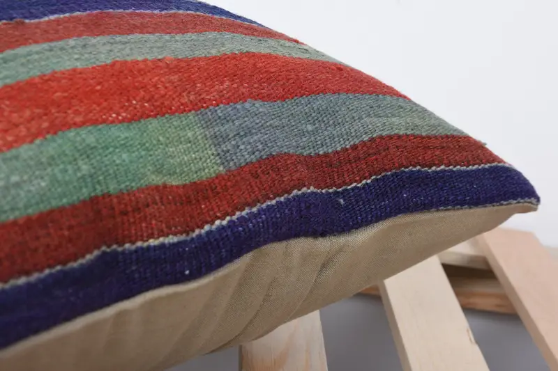 Pillow for Sofa, Nautical Throw Pillow Case, Car Cushion Case, 16x16 Red Pillow Sham, Couch Pillow, Gift Pillow, Throw Kilim Pillow, Pillow - 7