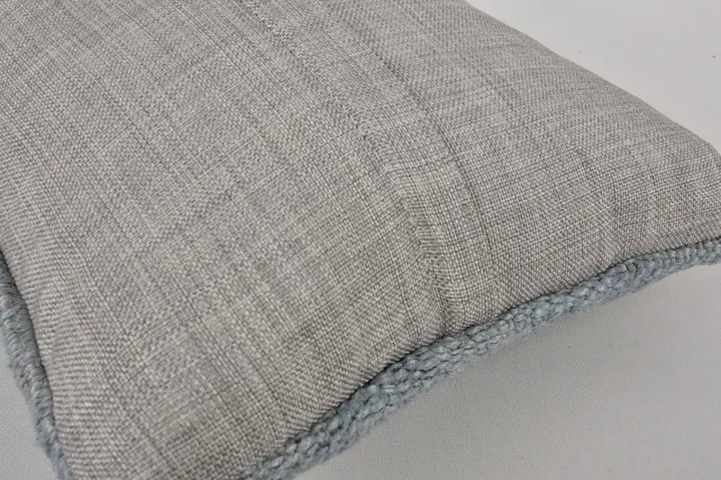 Kilim Cushion Sham, 12x20 Gray Pillow Sham, Vintage Kilim Throw Pillow, Ethnic Pillow Sham, Handmade Kilim Cushion, Handmade Pillow Sham, Cushion - 7