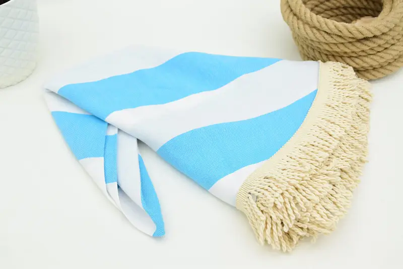 Wedding Gift Ideas, Unique Wedding Gift, Best Beach Towel, Embroidered Towel, Scarf Towel, Bachelor Towel, Thin towel, Beach Wedding Favor - 4