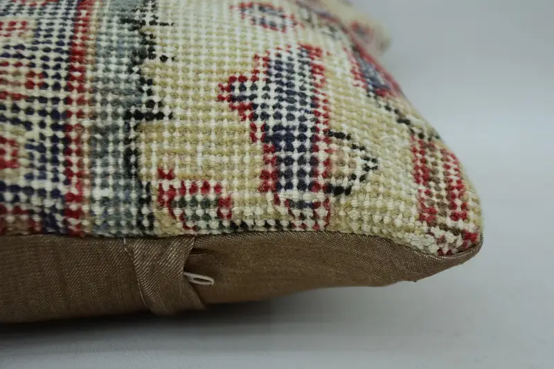12x12 Red Cushion, Pillow Cover, Ethnic Pillow Cover Pillow Case, Kilim Pillow Cover, Kilim Cushion Sham, Interior Designer Pillow - 5