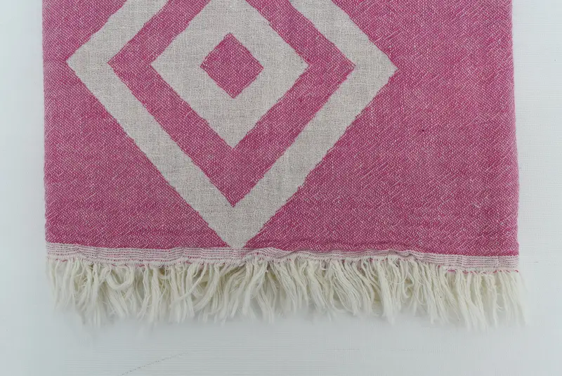 Monogram Beach Towel, Pool Towels, Bridal Shower Favor, 70x36 Cotton Geometric Towel, Sand-resistant towel, Gym Towel, Summer Gift Ideas, Thin towel - 6