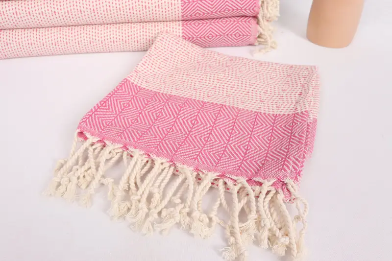 Turkish Towel Hand Towel, Summer Gift, Christmas Favors, 36x18 Cotton Diamond Towel, Personalized Gift, Turkish Hand Towel, Bridal Shower Gift - 5