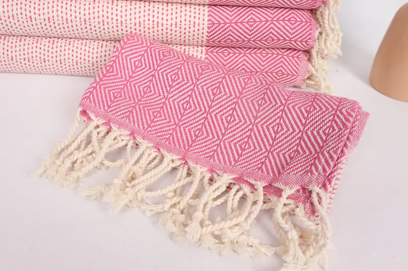 Turkish Towel Hand Towel, Summer Gift, Christmas Favors, 36x18 Cotton Diamond Towel, Personalized Gift, Turkish Hand Towel, Bridal Shower Gift - 4
