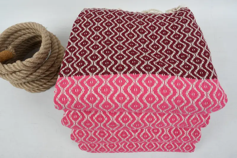 Cotton towel, Personalized Bridesmaid Gift, Turkish hand towel, Pool Towels, Embroidered Beach Towel, 70x40 Cotton Striped Towel, Bridesmaid Favors - 4