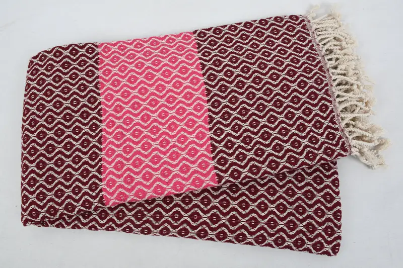 Cotton towel, Personalized Bridesmaid Gift, Turkish hand towel, Pool Towels, Embroidered Beach Towel, 70x40 Cotton Striped Towel, Bridesmaid Favors - 6