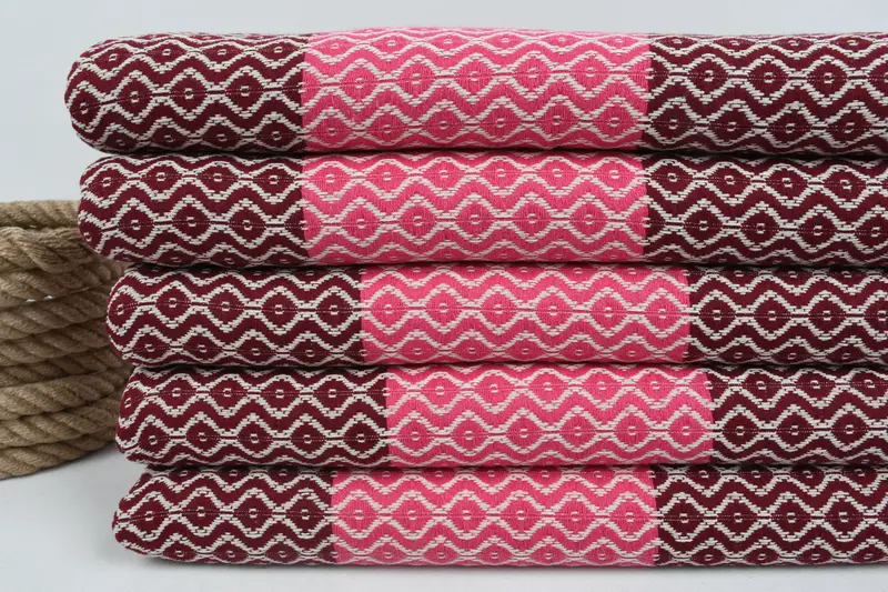 Cotton towel, Personalized Bridesmaid Gift, Turkish hand towel, Pool Towels, Embroidered Beach Towel, 70x40 Cotton Striped Towel, Bridesmaid Favors - 2