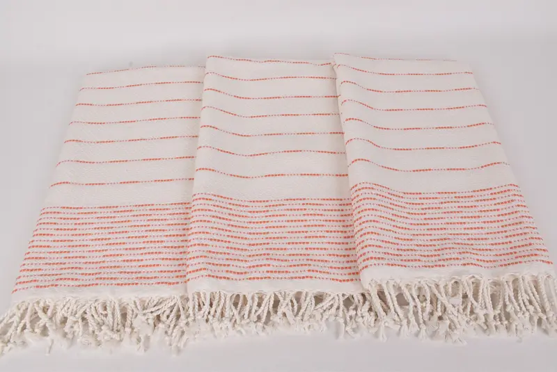 Quick-dry towel, Bridesmaid Gift Towel, Gift For Best Friend, 70x38 Cotton Striped Design Towel, Bridal Shower Favors, Turkish bath towel for spa - 7