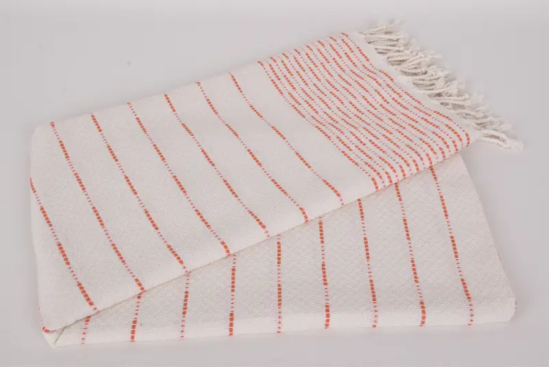 Quick-dry towel, Bridesmaid Gift Towel, Gift For Best Friend, 70x38 Cotton Striped Design Towel, Bridal Shower Favors, Turkish bath towel for spa - 4