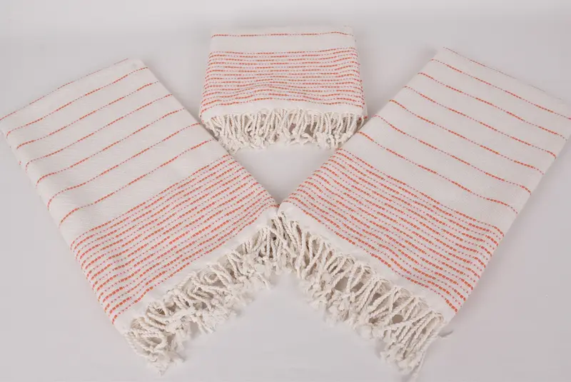 Quick-dry towel, Bridesmaid Gift Towel, Gift For Best Friend, 70x38 Cotton Striped Design Towel, Bridal Shower Favors, Turkish bath towel for spa - 6