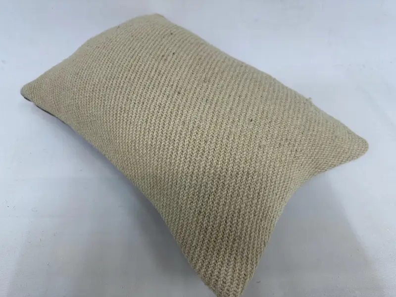 12x20 Beige Cushion Cover, Pillow Sham, Antique Pillows, Boho Pillow Sham Cover, Living Room Throw Pillow, Rustic Cushion, Vintage Kilim Pillow - 6