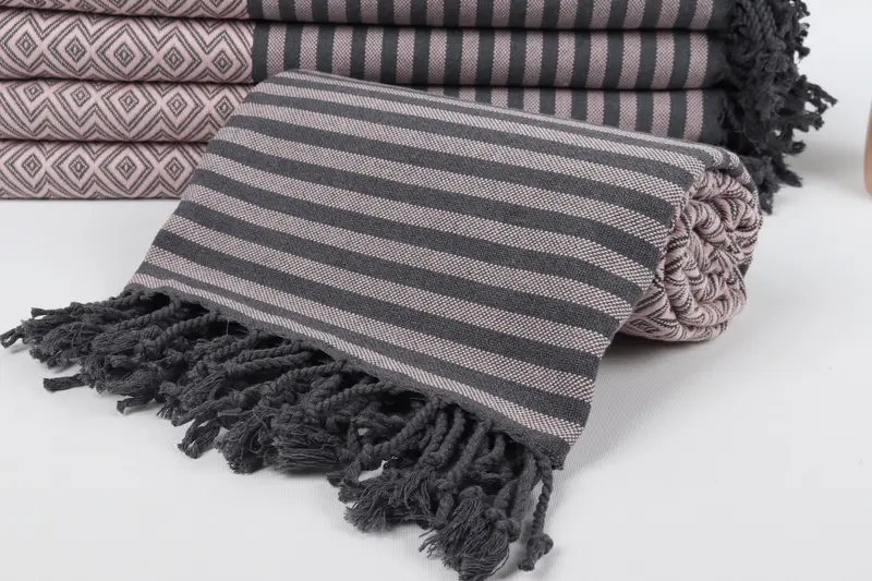 Christmas Gift, Beach Towel Bulk, Quick-dry peshtemal, Bridesmaid Gifts, Lightweight towel, Gift For The Home Decor, 70x40 Cotton Diamond Towel - 4