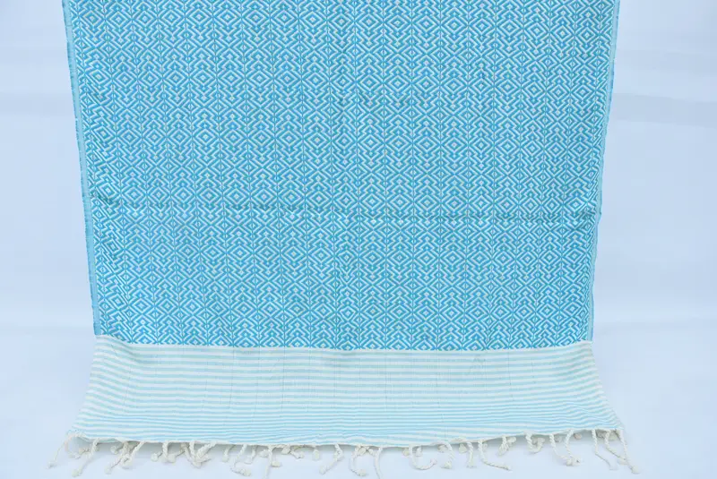 Beach Towel Bulk, Gym Towel, Customized Towels, Embroidered Beach Towel, 76x38 Cotton Diamond Towel, Personalized Wedding Gift, Lightweight towel - 1