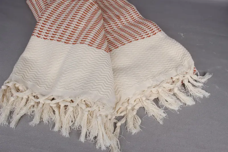 Tablecloth, Woven Throw Blanket, 90x76 Cotton Diamond Towel, Bachelorette Party Favors, Turkish Blanket Throw, Turkish Towel Blanket, Custom Gift - 8