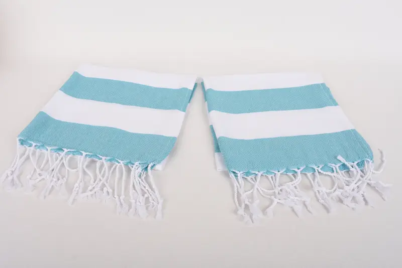 Bridesmaid Gifts Personalized, Bridal Shower Favors, Wedding Favors, Personalized Kitchen Towel, 40x18 Cotton Striped Towel, Personalized Dish Towel - 6