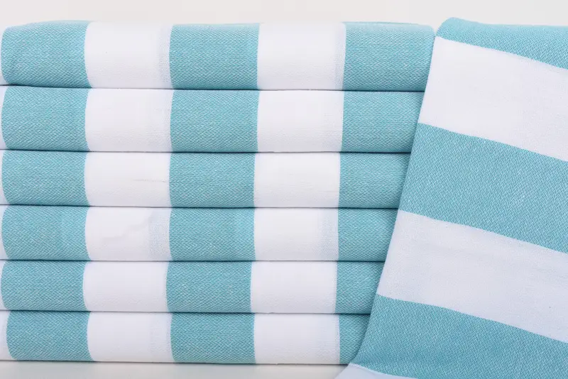 Bridesmaid Gifts Personalized, Bridal Shower Favors, Wedding Favors, Personalized Kitchen Towel, 40x18 Cotton Striped Towel, Personalized Dish Towel - 2