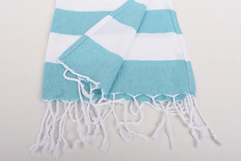 Bridesmaid Gifts Personalized, Bridal Shower Favors, Wedding Favors, Personalized Kitchen Towel, 40x18 Cotton Striped Towel, Personalized Dish Towel - 8